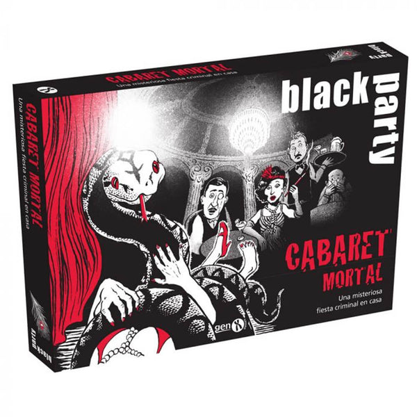 BLACK PARTY CABARET MORTAL · Play! Board Game Store