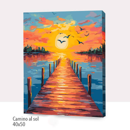OP WC1526 CAMINO AL SOL 40X50