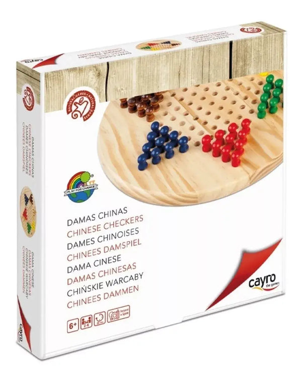 DAMAS CHINAS DE MADERA · Play! Board Game Store