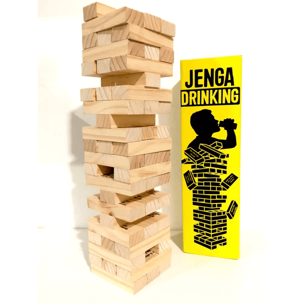 DC JENGA DRINKING · Play! Board Game Store