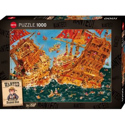 HEYE WANTED DIAMOND DICK X 1000 PZS · Play! Board Game Store