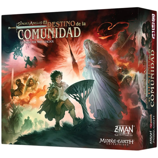 EL SEÑOR DE LOS ANILLOS EL DESTINO DE LA COMUNIDAD · Play! Board Game Store