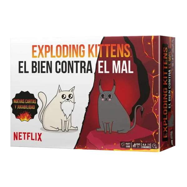 EXPLODING KITTENS EL BIEN CONTRA EL MAL · Play! Board Game Store