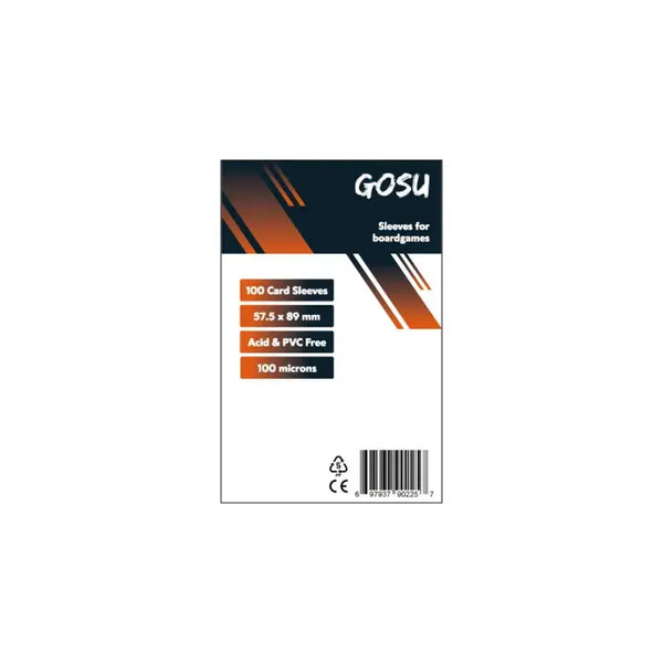 FUNDA GOSU 57.5 X 89 MM (100 CS.) · Play! Board Game Store