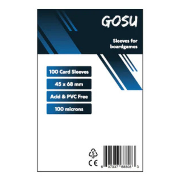 FUNDA GOSU 45 X 68 MM (100 ST.)