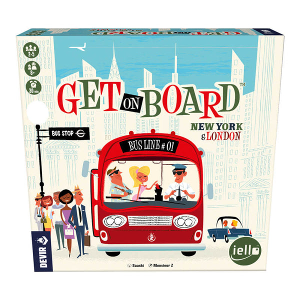 GET ON BOARD: NEW YORK & LONDON · Play! Board Game Store