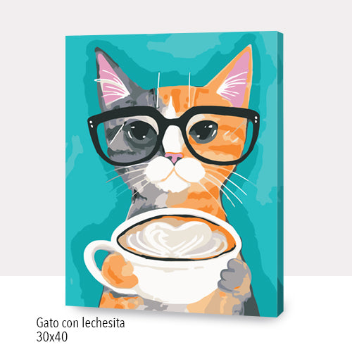 GATO CON LECHESITA 30X40 · Play! Board Game Store