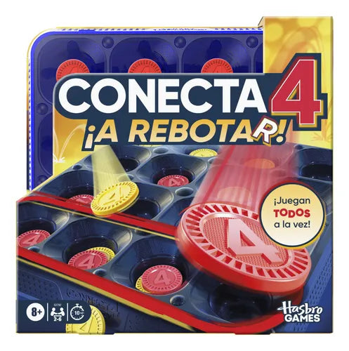 HASBRO CONNECT 4 A REBOTAR · Play! Board Game Store