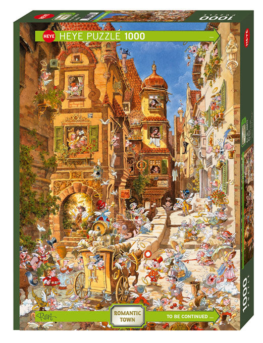 HEYE ROMANTIC TOWN BY DAY X 1000 PZS · Play! Board Game Store