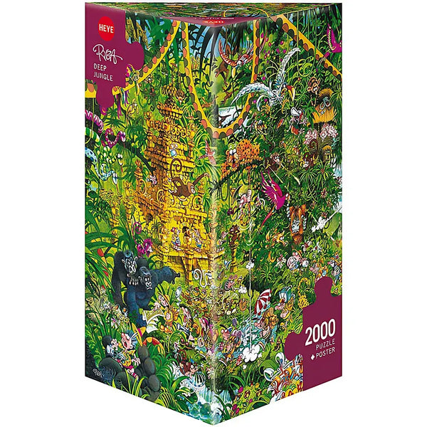 HEYE DEEP JUNGLE X 2000PZS · Play! Board Game Store