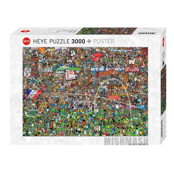 HEYE FOOTBALL HISTORY X 3000PZS · Play! Board Game Store