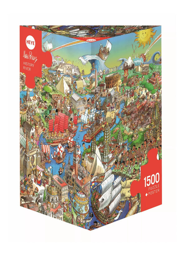 HEYE HISTORY RIVER X 1500 PZS · Play! Board Game Store
