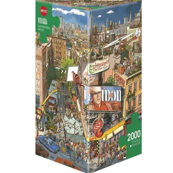 HEYE SUPERHERO MOVIE X 2000PZS · Play! Board Game Store