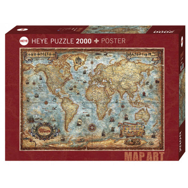 HEYE THE WORLD X 2000PZS · Play! Board Game Store