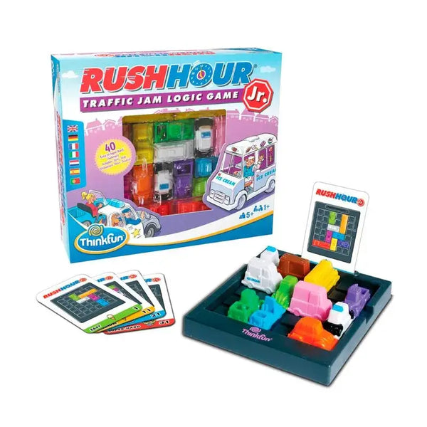 JUEGO DE LOGICA RUSH HOUR JR. EN INGLES · Play! Board Game Store