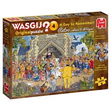 JUMBO WASGIJ ORIGINALPUZZLE A DAY TO REMEMBER X 1000 PZS · Play! Board Game Store