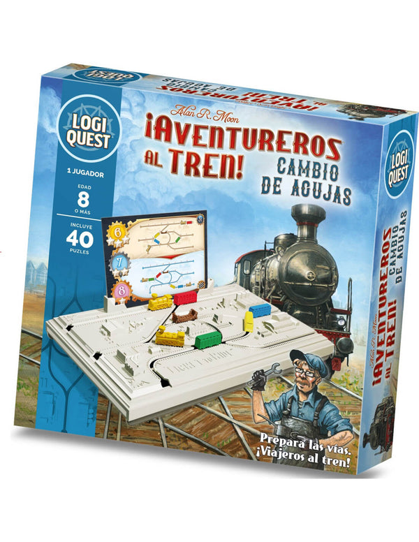 LOGIQUEST AVENTUREROS AL TREN CAMBIO DE AGUJAS · Play! Board Game Store