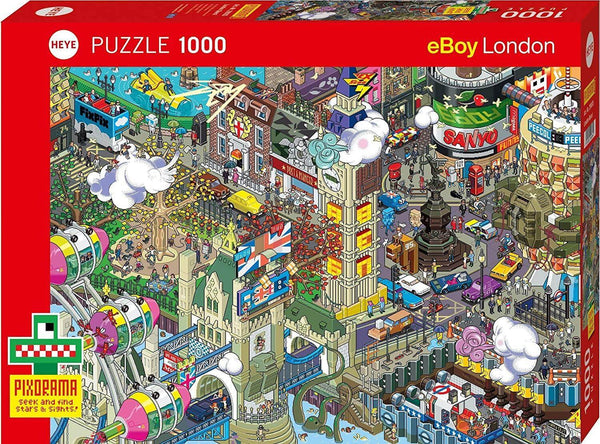 HEYE PIXORAMA LONDON QUEST X 1000 PZS · Play! Board Game Store