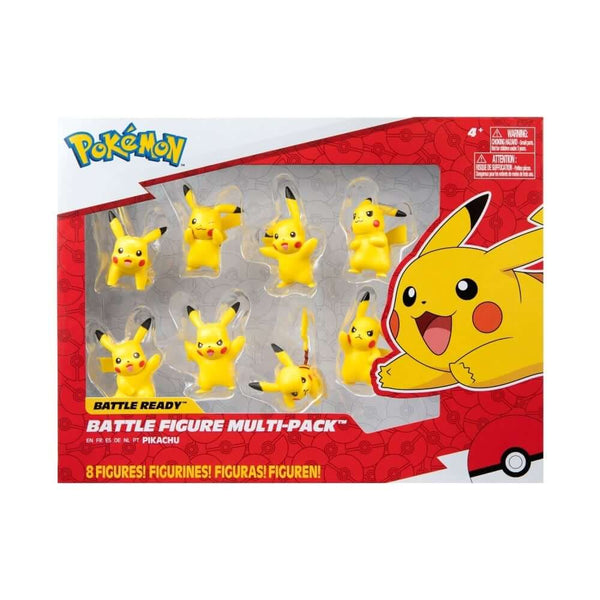 BATTLE FIGURE MULTI-PACK 8 FIGURES PIKACHU · Play! Board Game Store