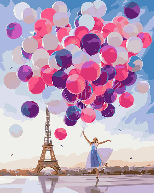 OP MI-016 PARIS BAJO EL CIELO 40 X 50