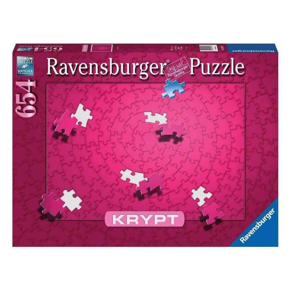 RAVENSBURGER KRYPT PINK X 654 PZS · Play! Board Game Store
