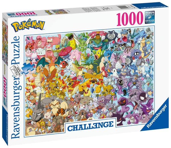 ROMPECABEZAS 1000 PZ RETO POKEMON · Play! Board Game Store