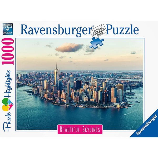 RAVENSBURGER BEAUTIFUL SKYLINES NEW YORK X 1000 PZ · Play! Board Game Store