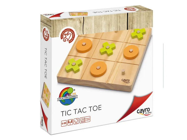 TIC TAC TOE DE MADERA · Play! Board Game Store