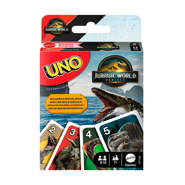 UNO JURASSIC WORLD PARA NIÑOS · Play! Board Game Store