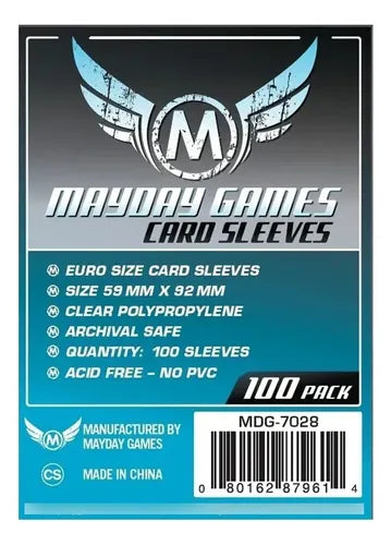 MAYDAY FUNDA EURO CELESTE STD 59 X 92MM