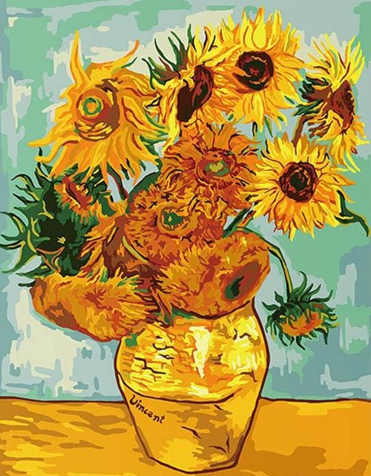 OP MI-008 GIRASOL VAN GOGH 40 X 50