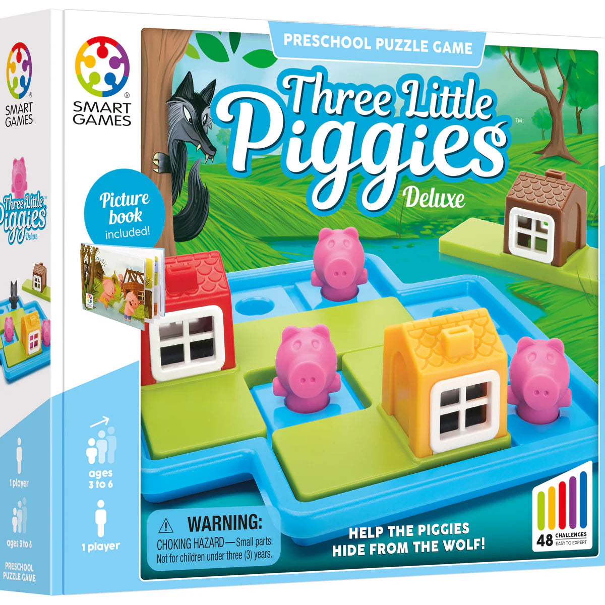 THREE LITTLE PIGGIES