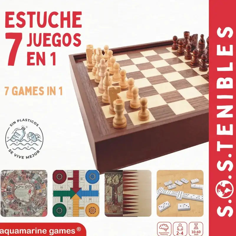 7 JUEGOS EN 1 · Play! Board Game Store