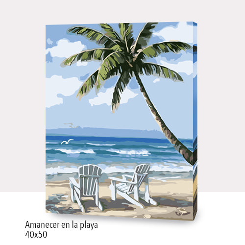 AMANECER EN LA PLAYA 40X50 · Play! Board Game Store