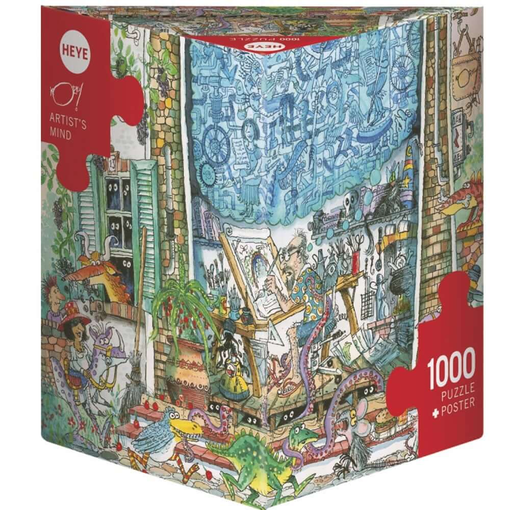HEYE ARTISTS MIND X 1000 PZS · Play! Board Game Store