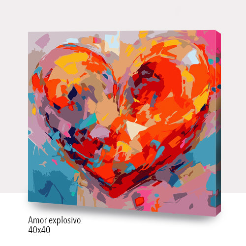 AMOR EXPLOSIVO 40X40 · Play! Board Game Store