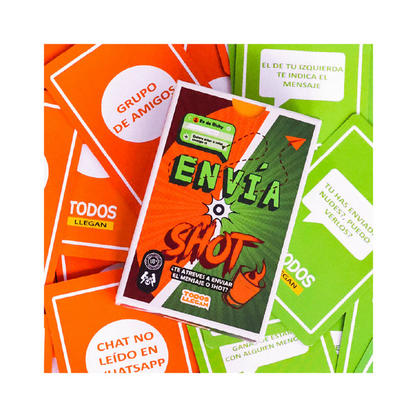 BARAJA ENVIA O SHOT · Play! Board Game Store