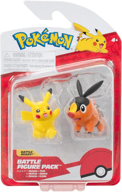 BATTLE FIGURE PACK PIKACHU + TEPIG · Play! Board Game Store