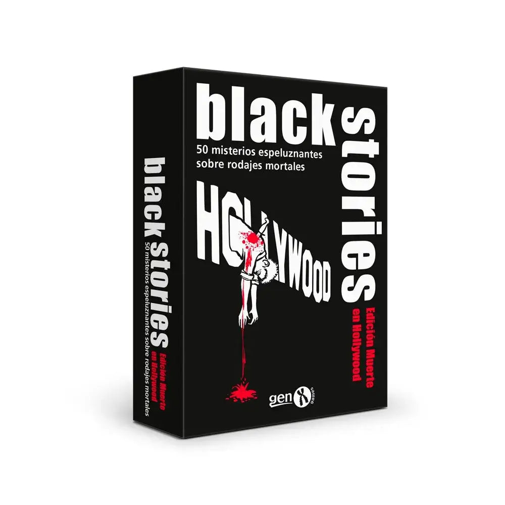 BLACK STORIES: MUERTE EN HOLLYWOOD · Play! Board Game Store