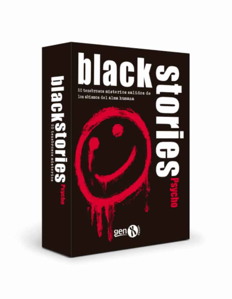BLACK STORIES: PSYCHO · Play! Board Game Store