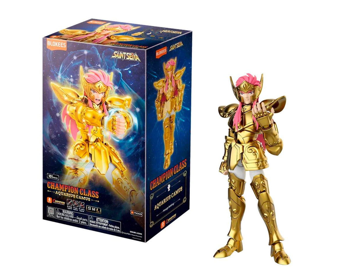 BLOKEES SAINT SEIYA CHAMPION CLASS AQUARIUS CAMUS