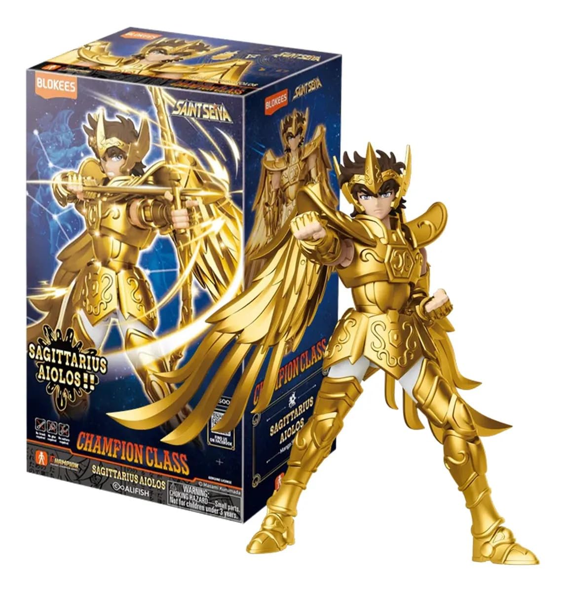 BLOKEES SAINT SEIYA CHAMPION CLASS SAGITTARIUS AIOLOS