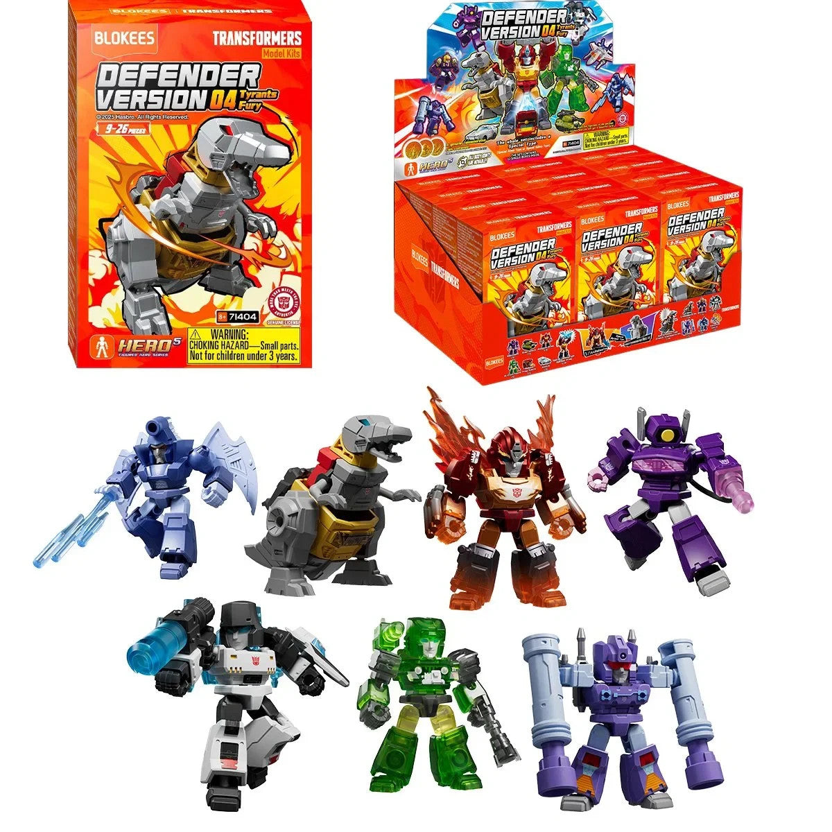 BLOKEES TRANSFORMERS DEFENDER VERSION 04 TYRANTS FURY