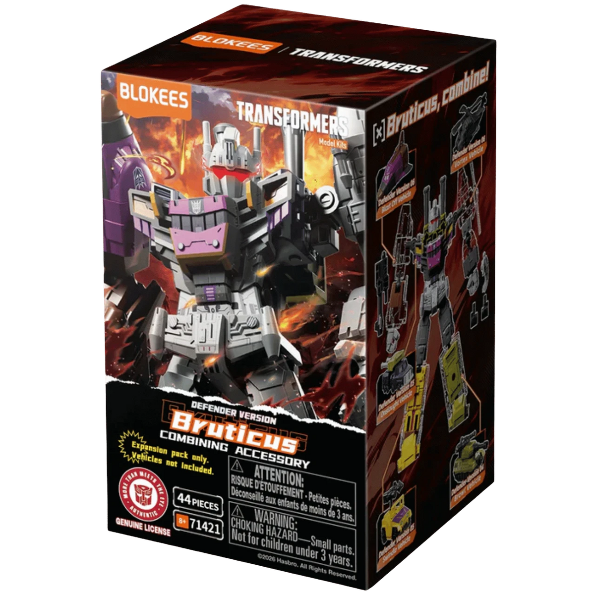 BLOKEES TRANSFORMERS DEFENDER VERSION BRUTICUS COMBINING