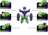 BLOKEES TRANSFORMERS DEFENDER VERSION DEVASTATOR COMBINING ACCESSORY