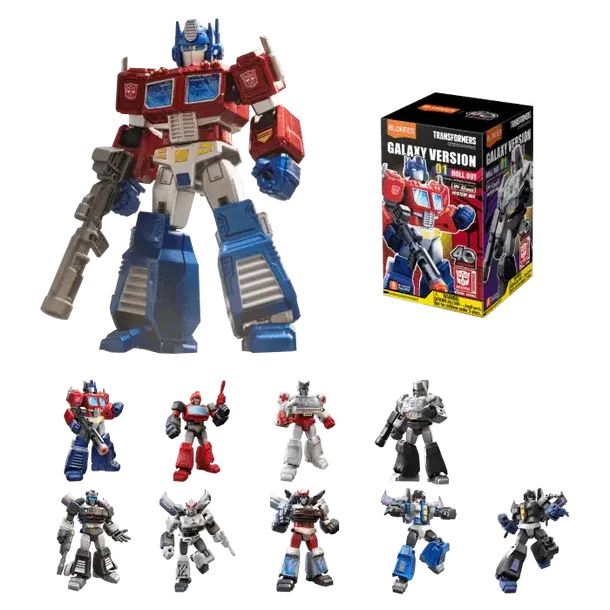BLOKEES TRANSFORMERS GALAXY VERSION 01 ROLL OUT