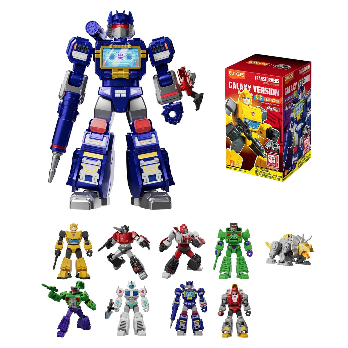 BLOKEES TRANSFORMERS GALAXY VERSION 03 THE AUTOBOT RUN