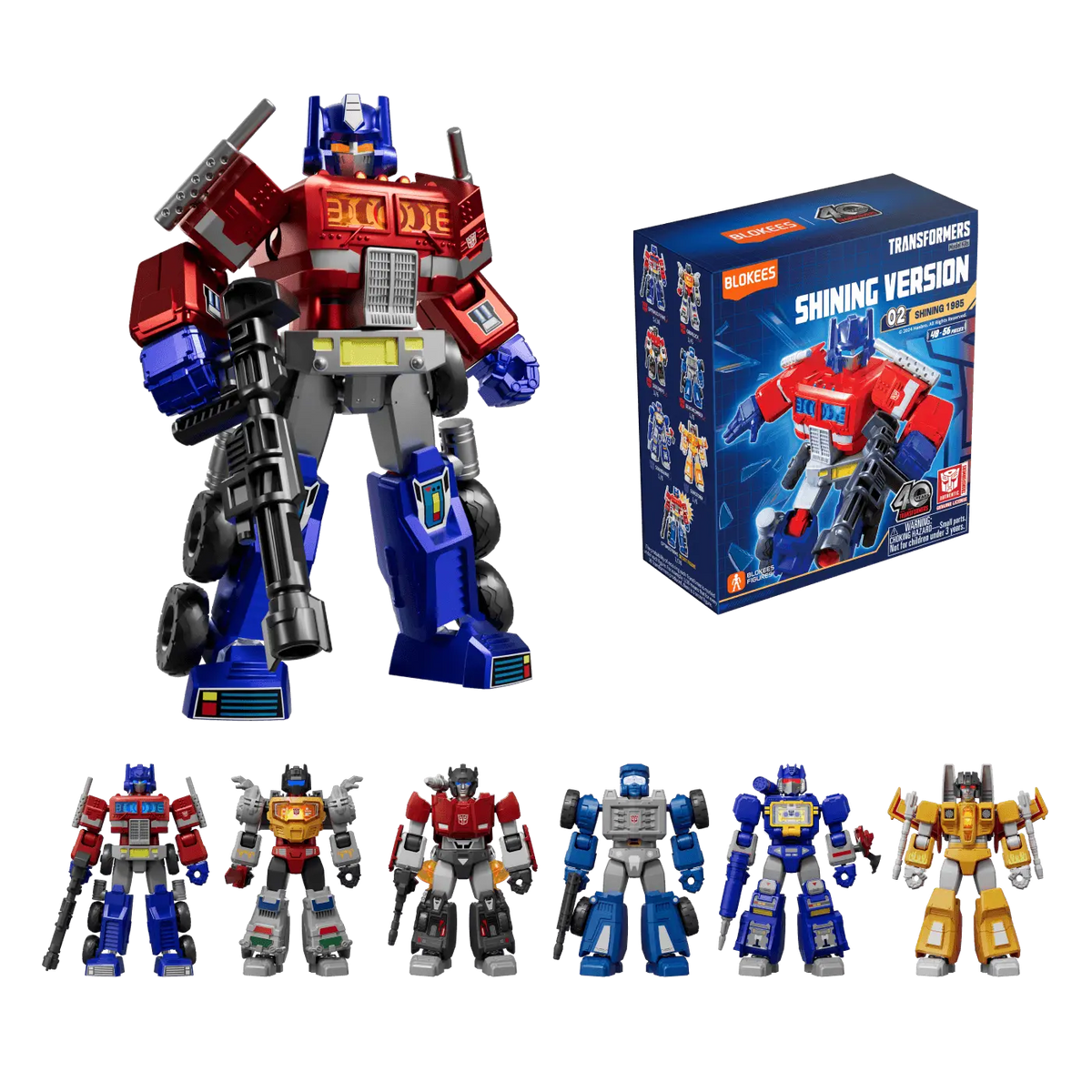 BLOKEES TRANSFORMERS SHINING VERSION 02 SHINING 1985