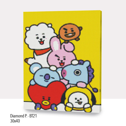 DP UCHI BT21 30X40 · Play! Board Game Store