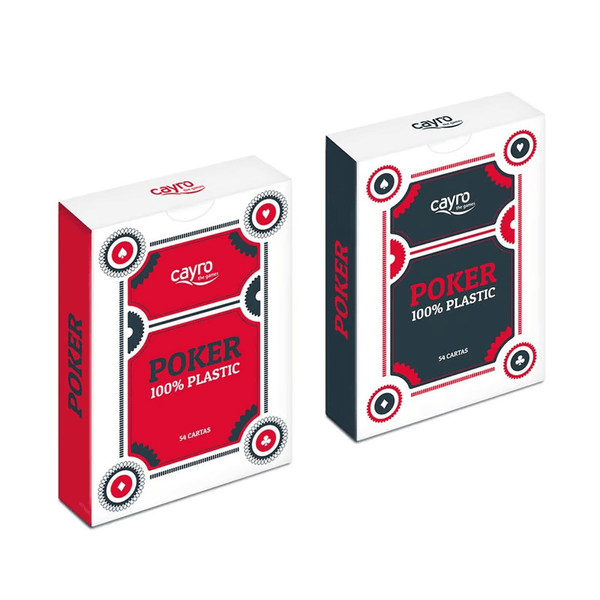 CARTAS DE POKER PLASTICO · Play! Board Game Store